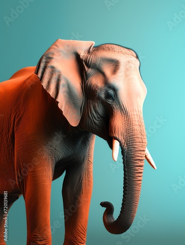 Photo an elephant