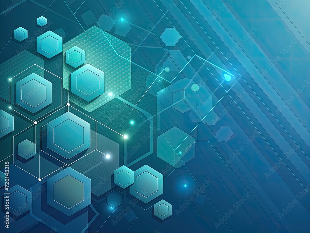 Abstract technology hexagonal background Abstract technology hexagonal background