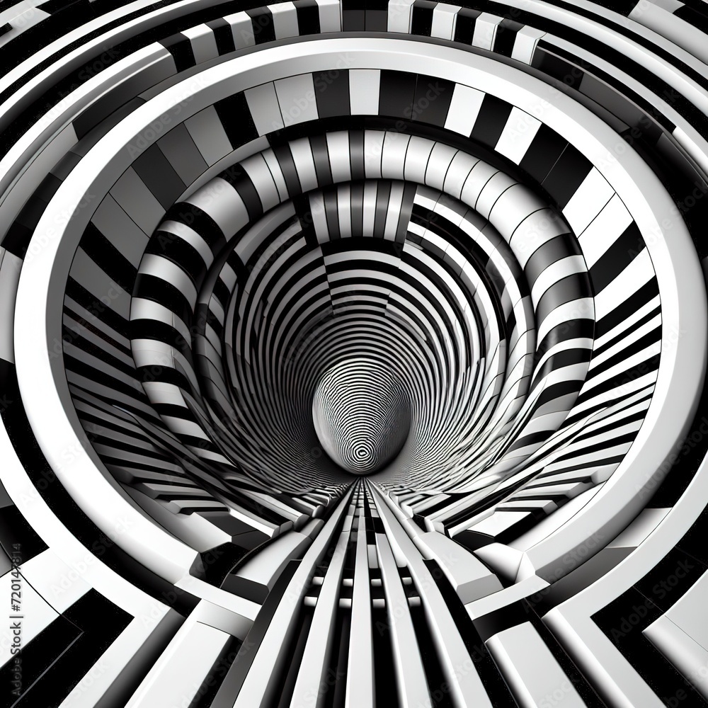 custom made wallpaper toronto digitalA view of black and white placed in a deep circle a spiral pattern in a pipe A pipe with a deep vertical bottom