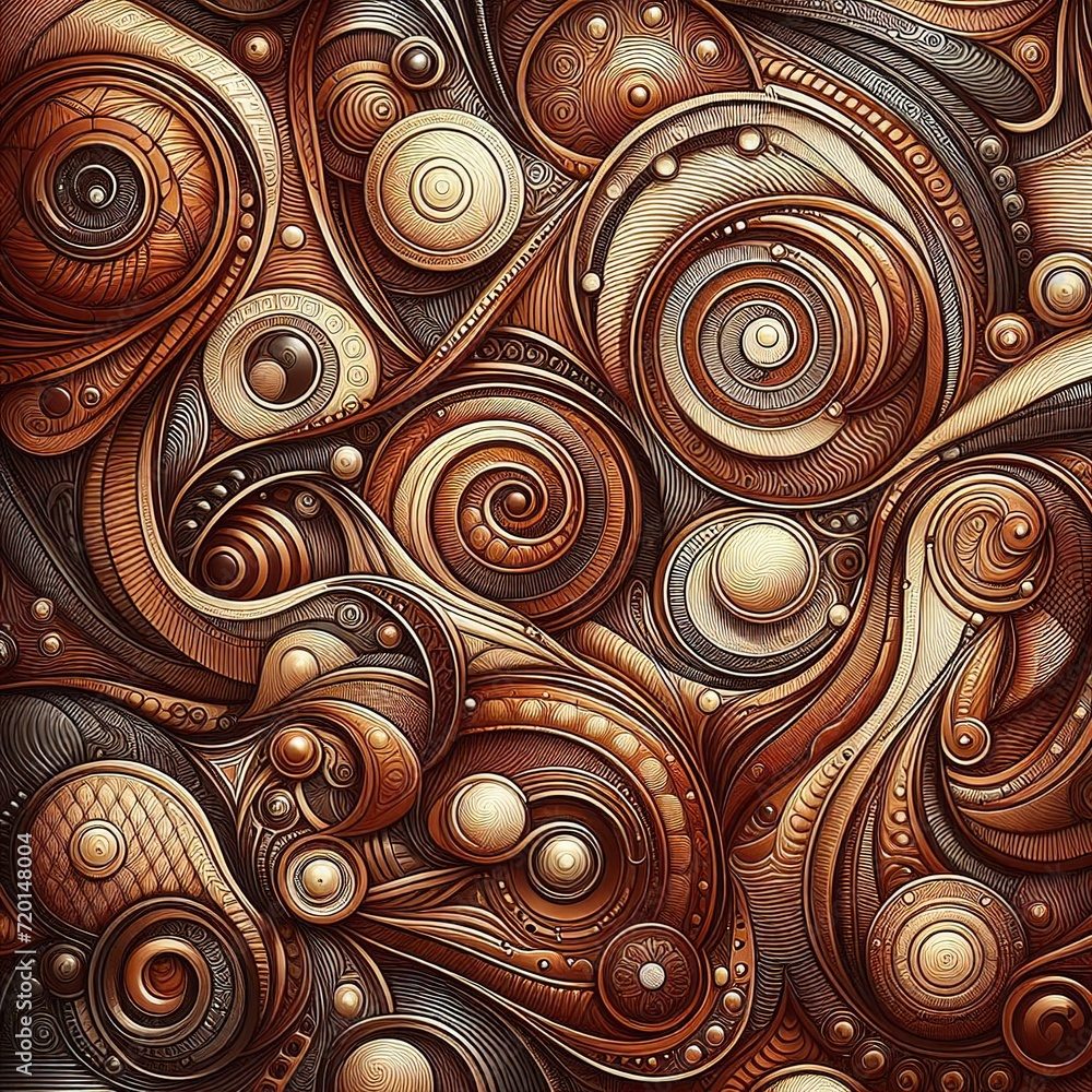 Abstract patterned background of brown leather Abstract patterned background of brown leather
