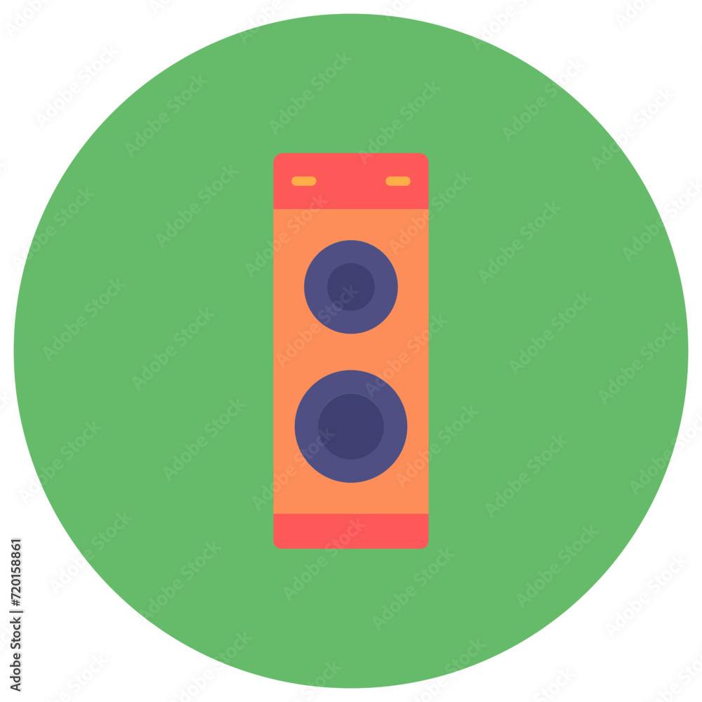 Speaker icon vector image. Can be used for Birthday. Speaker icon vector image. Can be used for Birthday.
