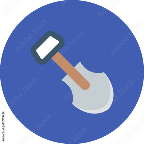 Trowel icon vector image. Can be used for Home Improvements.