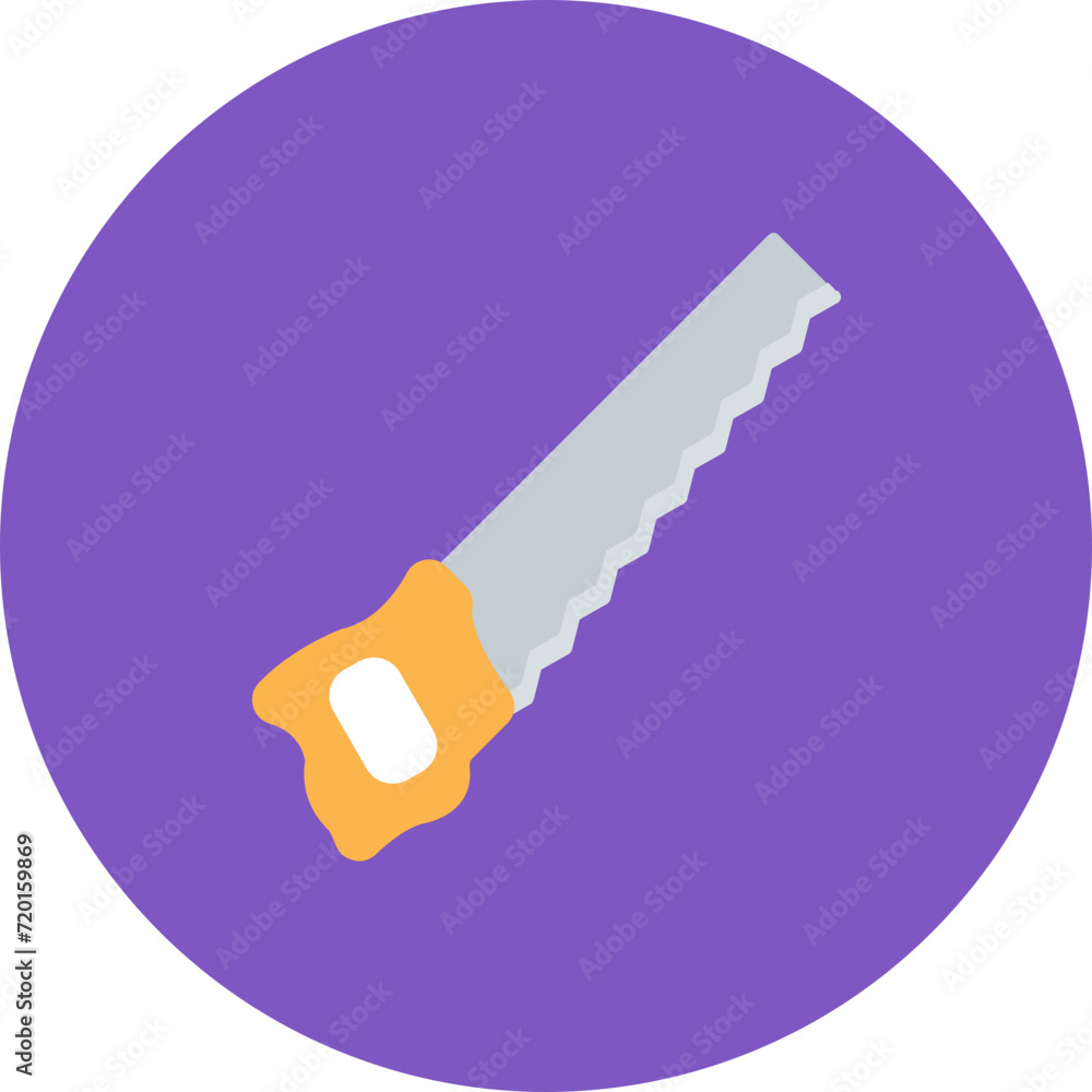 Handsaw icon vector image. Can be used for Home Improvements. Handsaw icon vector image. Can be used for Home Improvements.