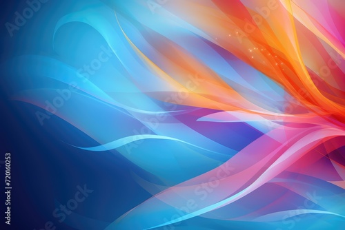 Colors of April  abstract background with watercolors in blue  orange  shocking pink  purple hues  and with copyspace for your text. April background banner for special or awareness day  week or month