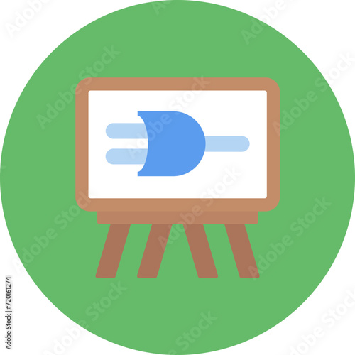 OR Gate icon vector image. Can be used for School.