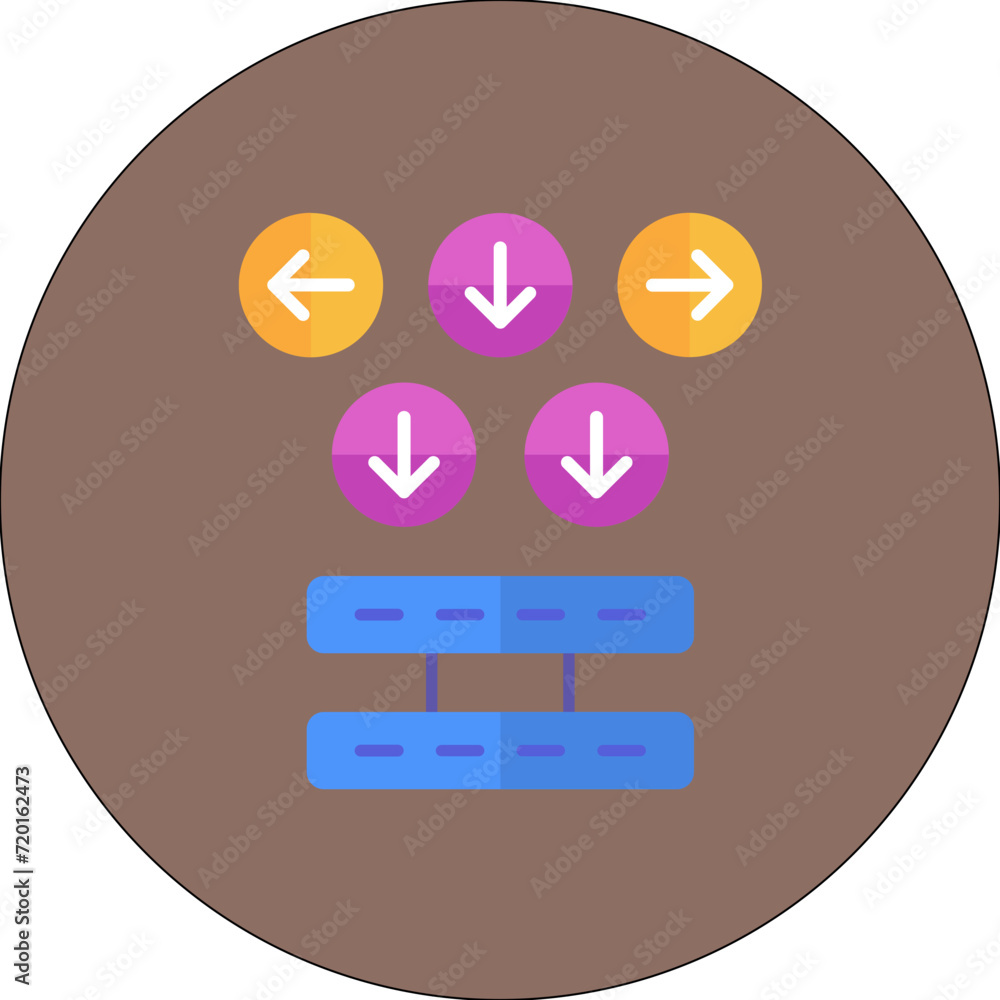 Ambiguity icon vector image. Can be used for Big Data. Ambiguity icon vector image. Can be used for Big Data.