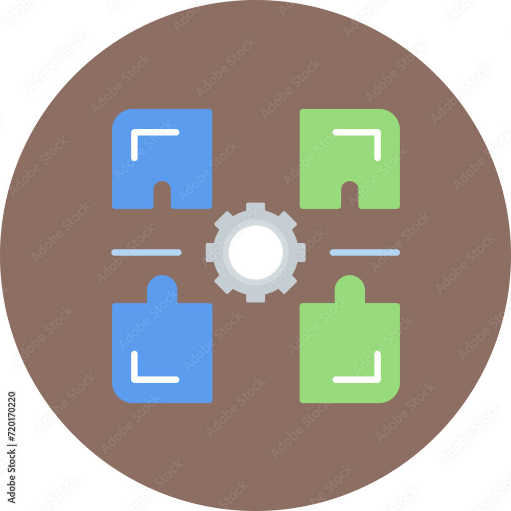 Puzzle Solution icon vector image. Can be used for Business and Finance. Puzzle Solution icon vector image. Can be used for Business and Finance.