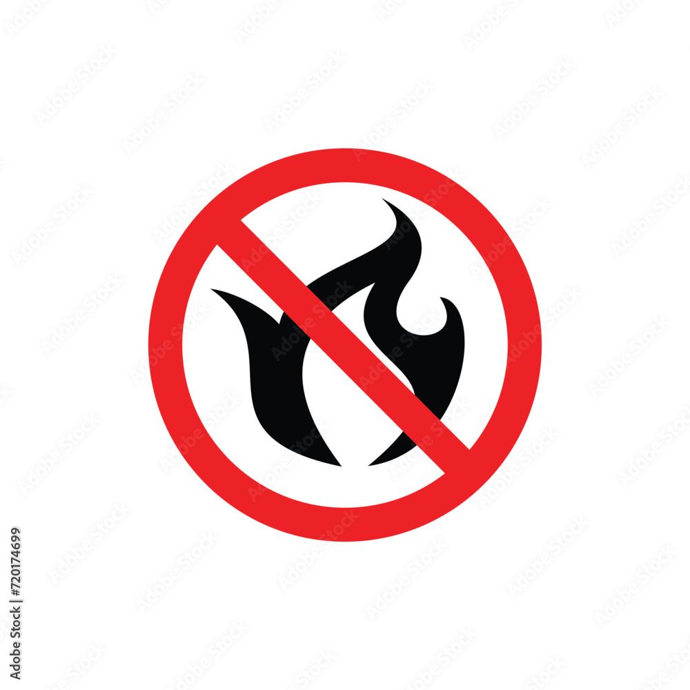 do not light fires here, the sign prohibits no fire do not light fires here, the sign prohibits no fire