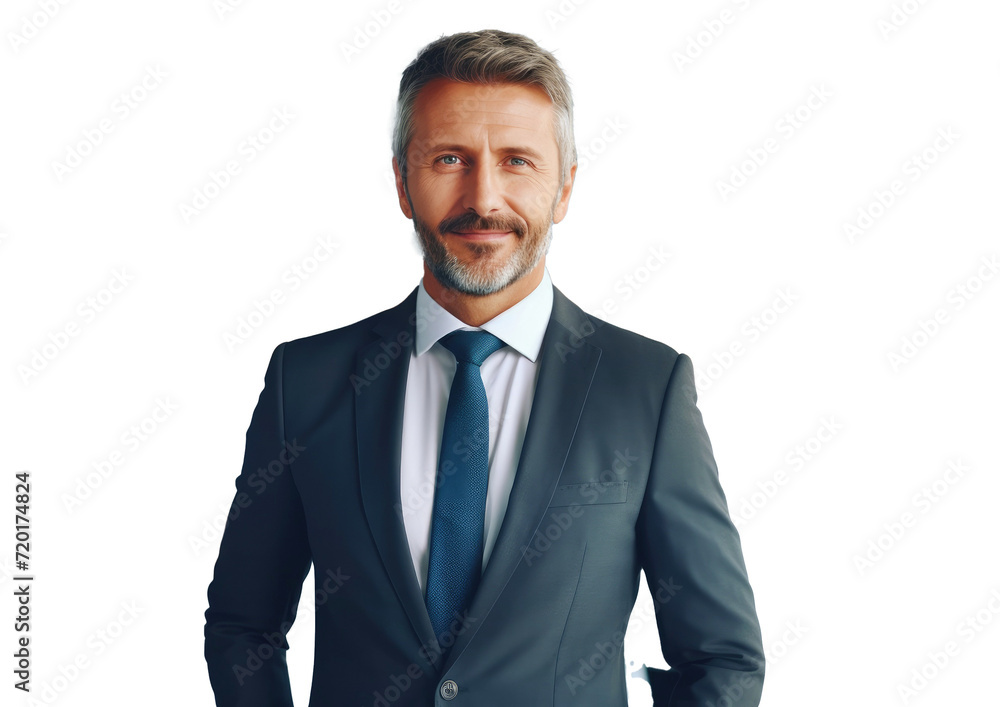 leader businessman in suit tranperen background leader businessman in suit tranperen background