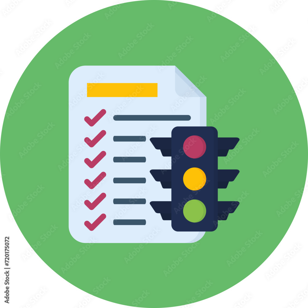 Project Progress icon vector image. Can be used for Project Management. Project Progress icon vector image. Can be used for Project Management.