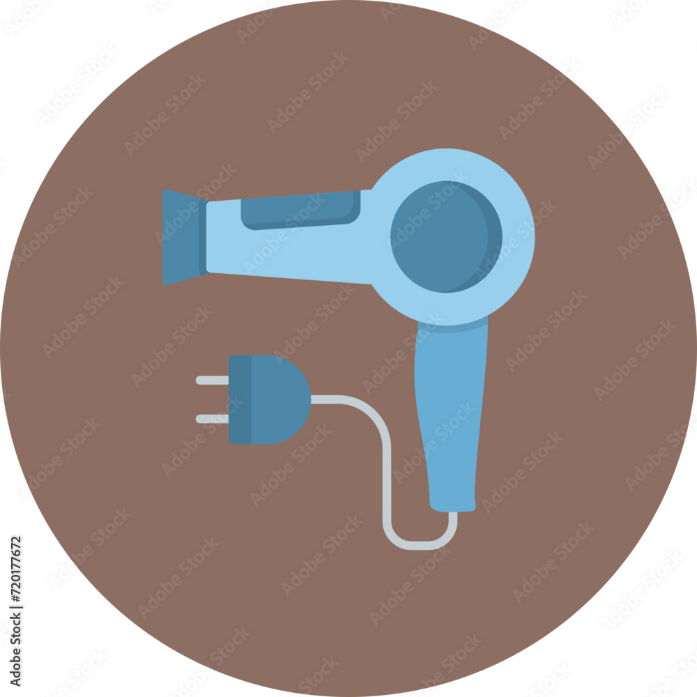 Hair Dryer icon vector image. Can be used for Spa. Hair Dryer icon vector image. Can be used for Spa.