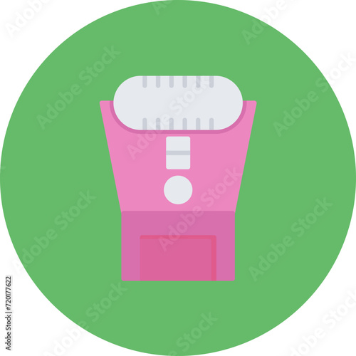 Epilator icon vector image. Can be used for Spa.