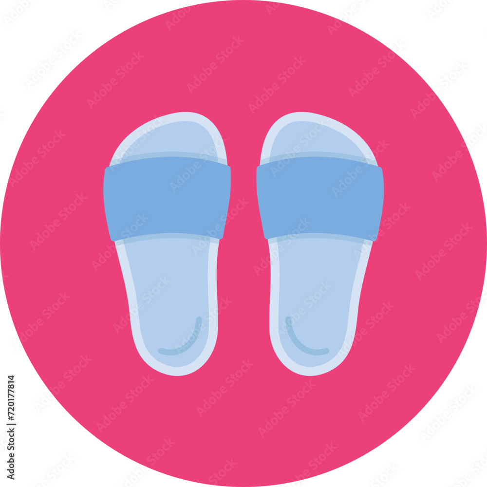 Slippers icon vector image. Can be used for Spa. Slippers icon vector image. Can be used for Spa.