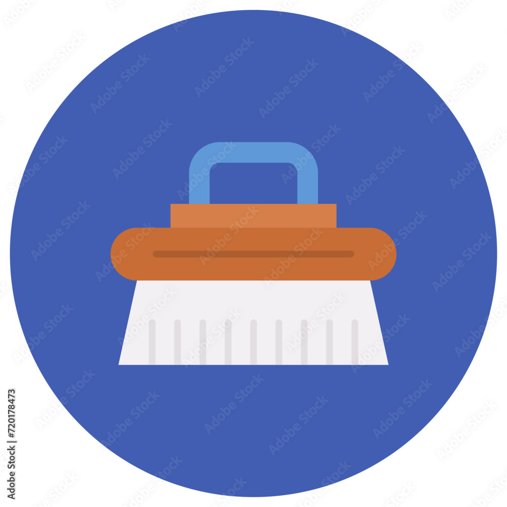 Cleaning Brush icon vector image. Can be used for House Cleaning. Cleaning Brush icon vector image. Can be used for House Cleaning.