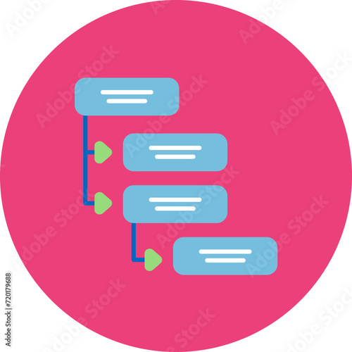 Dependencies icon vector image. Can be used for Computer Programming.