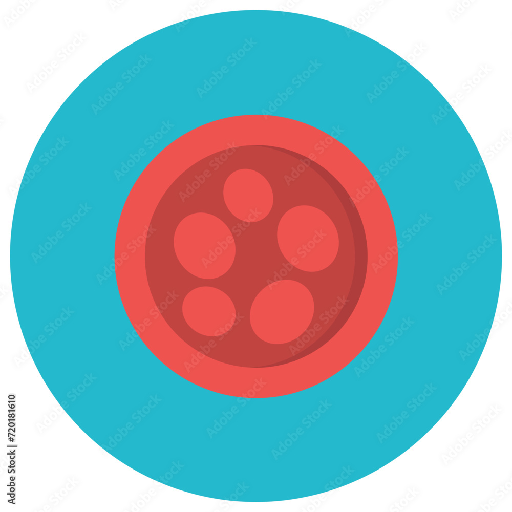 Blood Cells icon vector image. Can be used for Health Checkup.