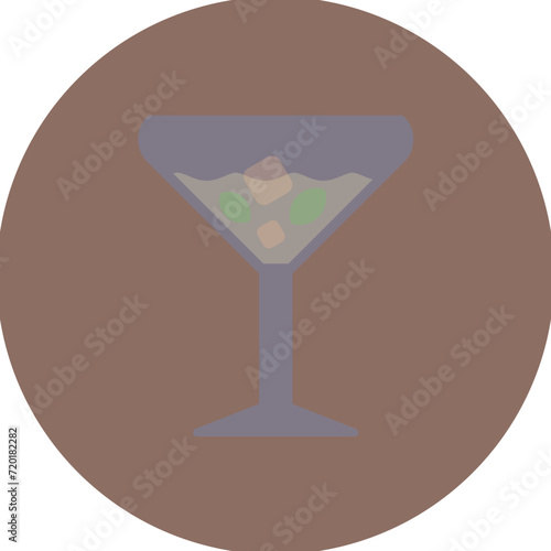 Gin Tonic icon vector image. Can be used for Beverages.