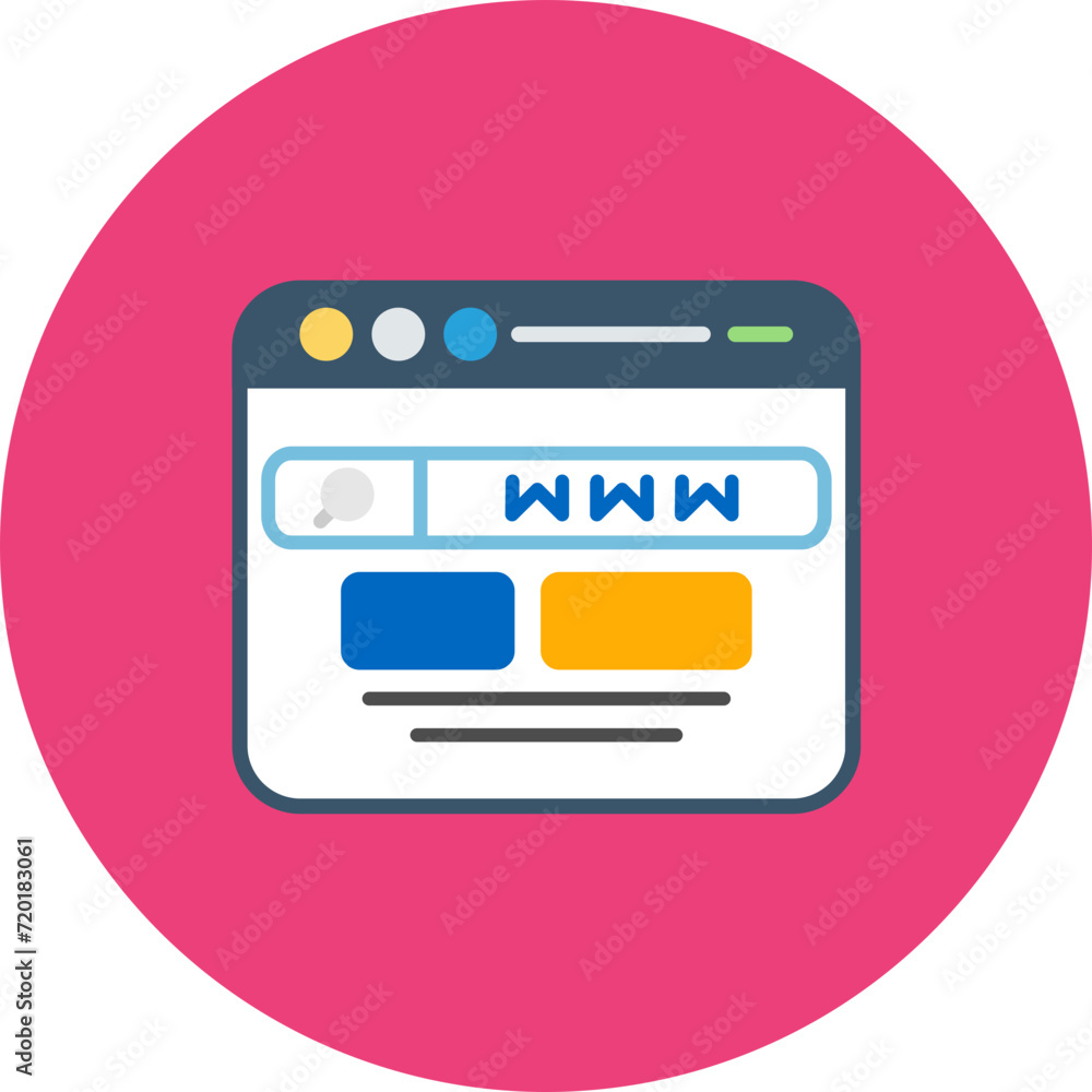 Www icon vector image. Can be used for Marketing. Www icon vector image. Can be used for Marketing.
