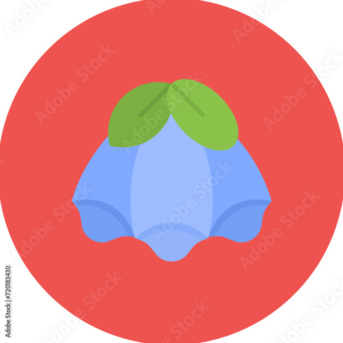 Pea Flower icon vector image. Can be used for Flowers.