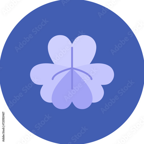 Pansy icon vector image. Can be used for Flowers.