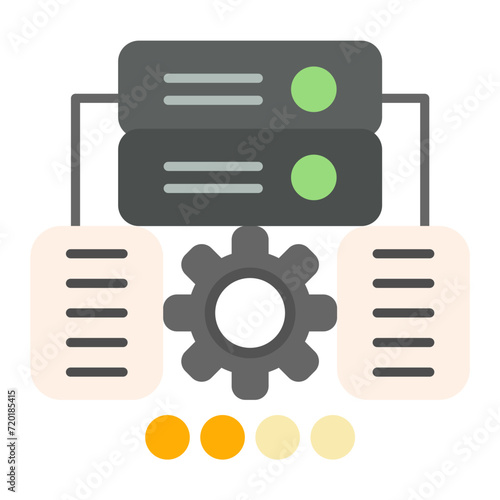 Data Synchronization icon vector image. Can be used for Workout App.