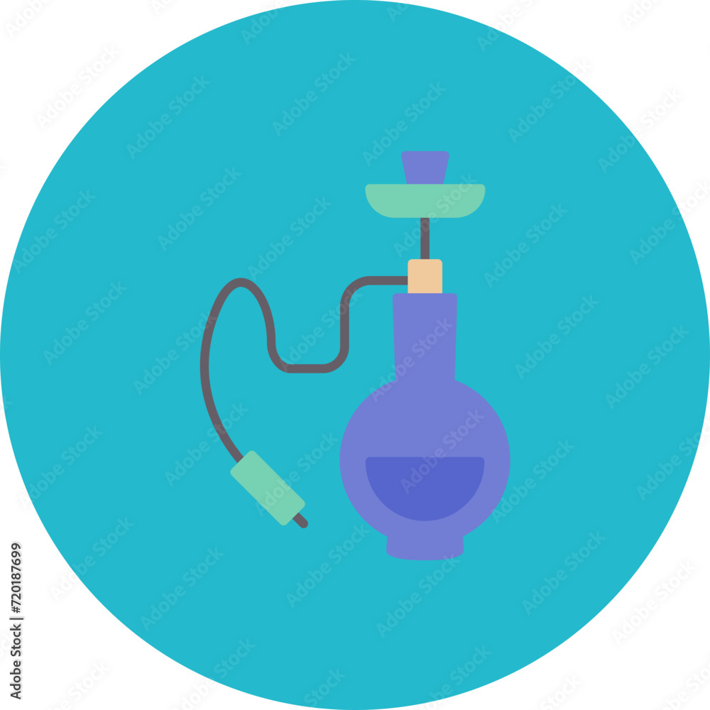 Hookah icon vector image. Can be used for Dubai. Hookah icon vector image. Can be used for Dubai.