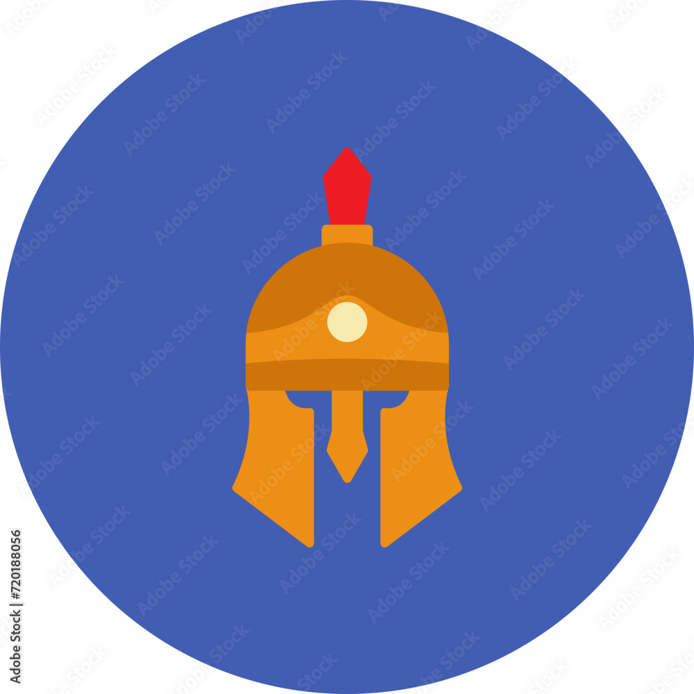 Roman Helmet icon vector image. Can be used for Ancient Civilization. Roman Helmet icon vector image. Can be used for Ancient Civilization.