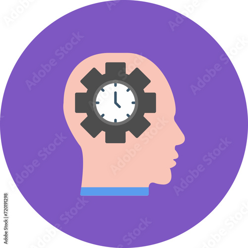 Self Awareness icon vector image. Can be used for Life Skills.