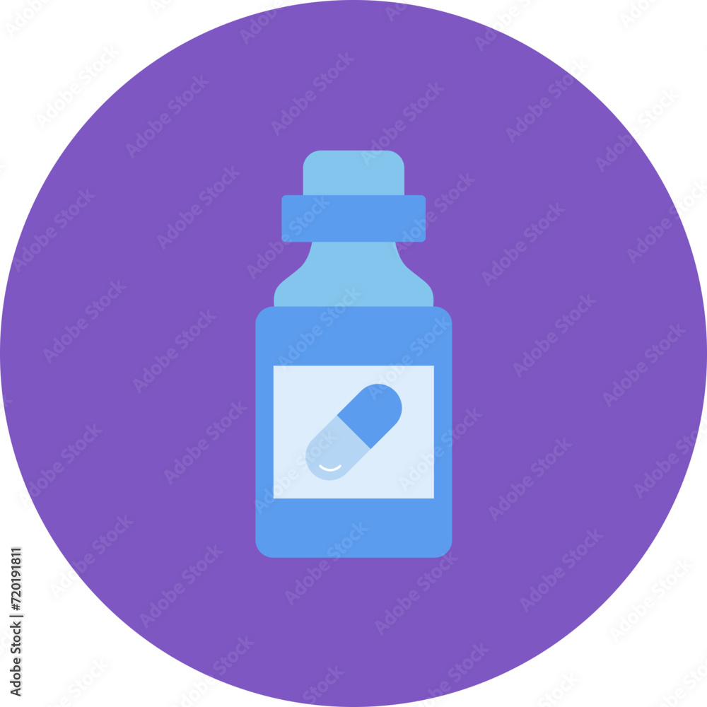 Tablets Bottle icon vector image. Can be used for Medicine I. Tablets Bottle icon vector image. Can be used for Medicine I.