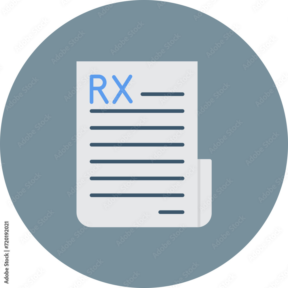 Prescription icon vector image. Can be used for Medicine I. Prescription icon vector image. Can be used for Medicine I.