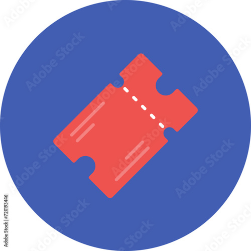 Tickets icon vector image. Can be used for Soccer.