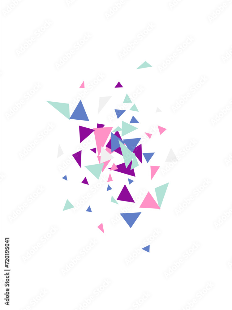 Frame of colored triangles abstract geometric pattern. Can be used as poster, banner, border, background, wallpaper, card, print, web. Vector illustration. Frame of colored triangles abstract geometric pattern. Can be used as poster, banner, border, background, wallpaper, card, print, web. Vector illustration.