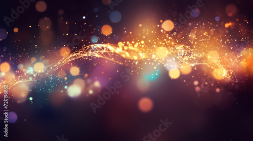 Wallpaper Mural Glitter lights background banner. Colorful abstract background with glitter Torontodigital.ca