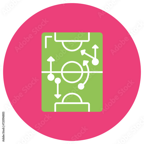 Football Game icon vector image. Can be used for Online Game.