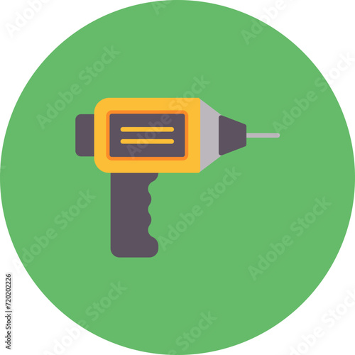 Hand Drill icon vector image. Can be used for Electronic Devices.