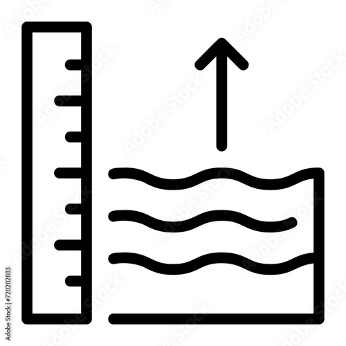 water level line icon
