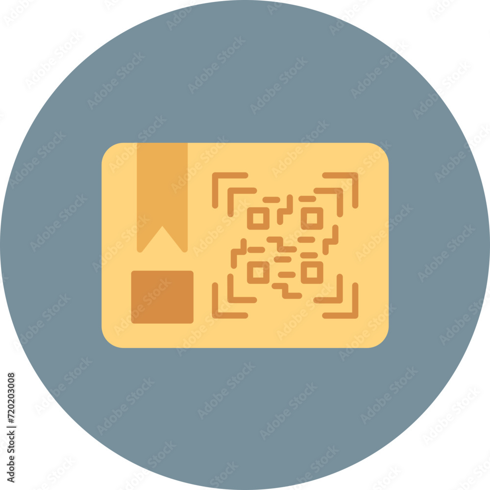 Package QR Code icon vector image. Can be used for Delivery and Logistics. Package QR Code icon vector image. Can be used for Delivery and Logistics.