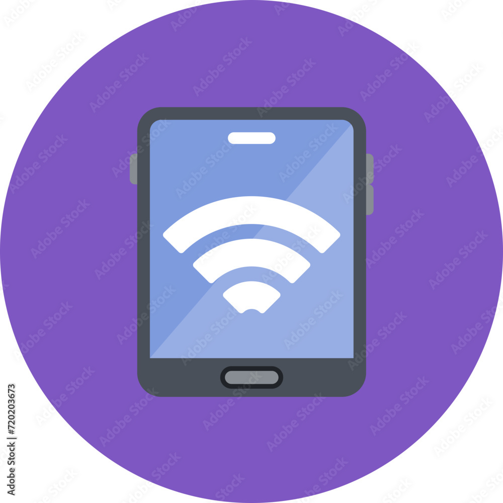 Smart Tablet icon vector image. Can be used for Smart Home. Smart Tablet icon vector image. Can be used for Smart Home.