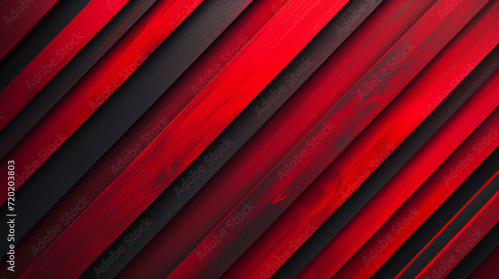 Obraz premium Background Wallpaper: Red and Black Wooden Planks, Infusing a Striking Contrast and Rustic Charm, Ideal for a Bold and Contemporary Design with a Touch of Natural Aesthetics