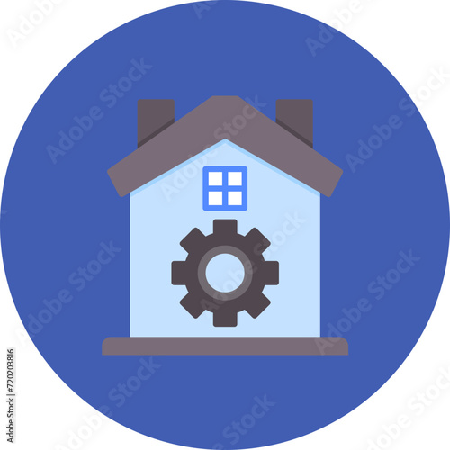 Home Automation icon vector image. Can be used for Smart Home.