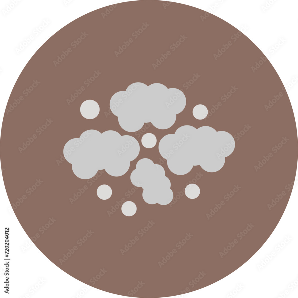 Smog icon vector image. Can be used for Natural Disaster. Smog icon vector image. Can be used for Natural Disaster.