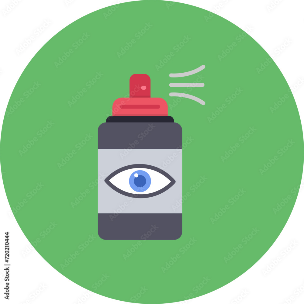 Tear Gas icon vector image. Can be used for Police. Tear Gas icon vector image. Can be used for Police.