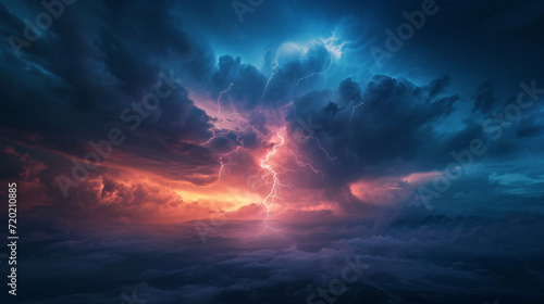 Enormous lightning