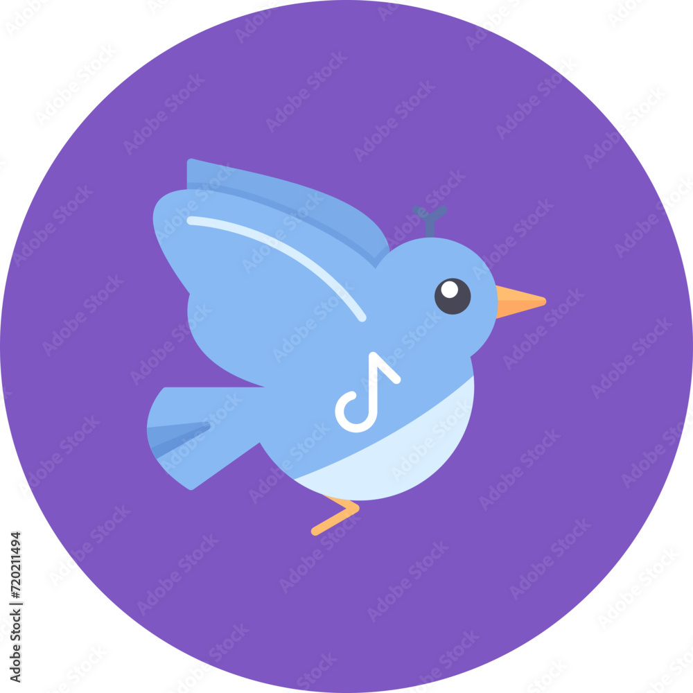 Spring Birds icon vector image. Can be used for Spring. Spring Birds icon vector image. Can be used for Spring.