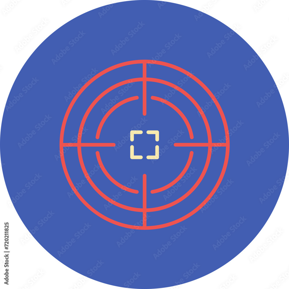 Shoot Target icon vector image. Can be used for Military. Shoot Target icon vector image. Can be used for Military.