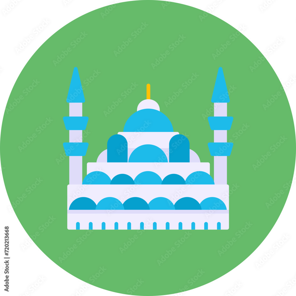 Istanbul icon vector image. Can be used for Landmarks. Istanbul icon vector image. Can be used for Landmarks.