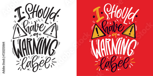 Cute hand drawn doodle lettering postcard, lettering print t-shirt design, 100% vector design.