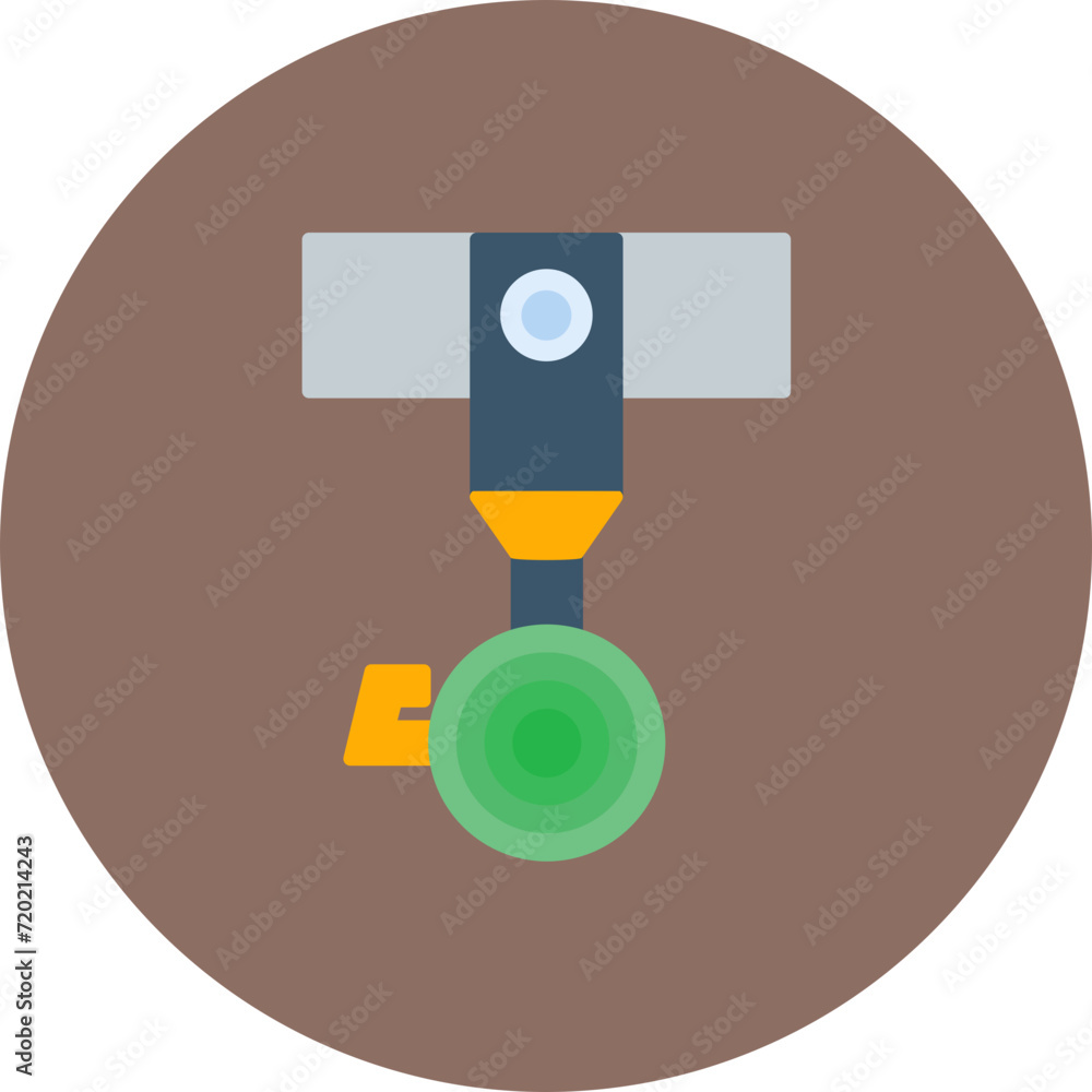 Uncoiler icon vector image. Can be used for Industrial Process. Uncoiler icon vector image. Can be used for Industrial Process.