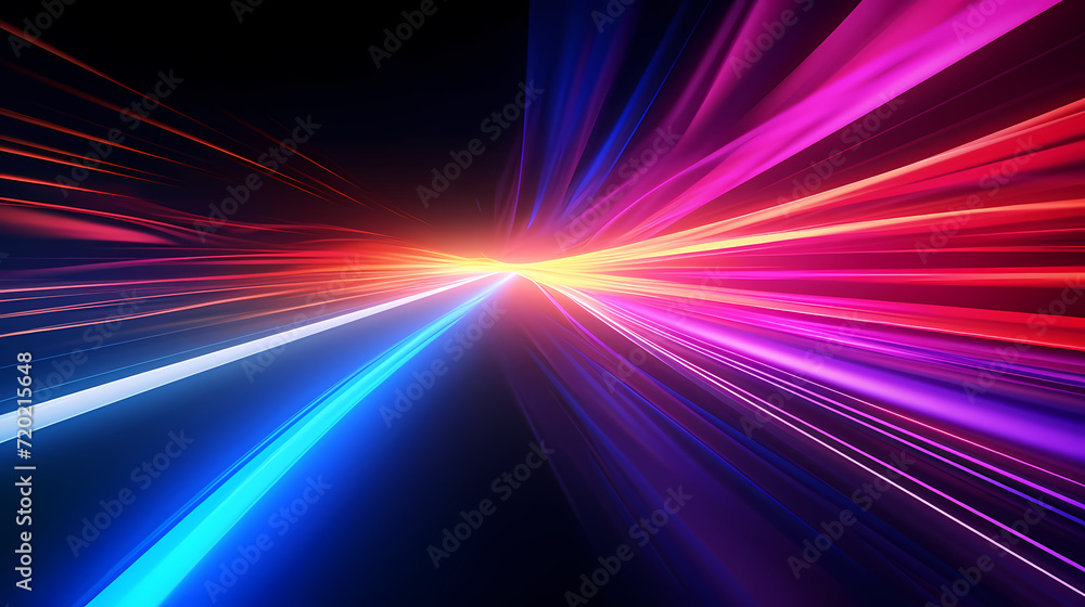 Glowing shiny line effect vector background, technology line background and light effect, 3D rendering Glowing shiny line effect vector background, technology line background and light effect, 3D rendering