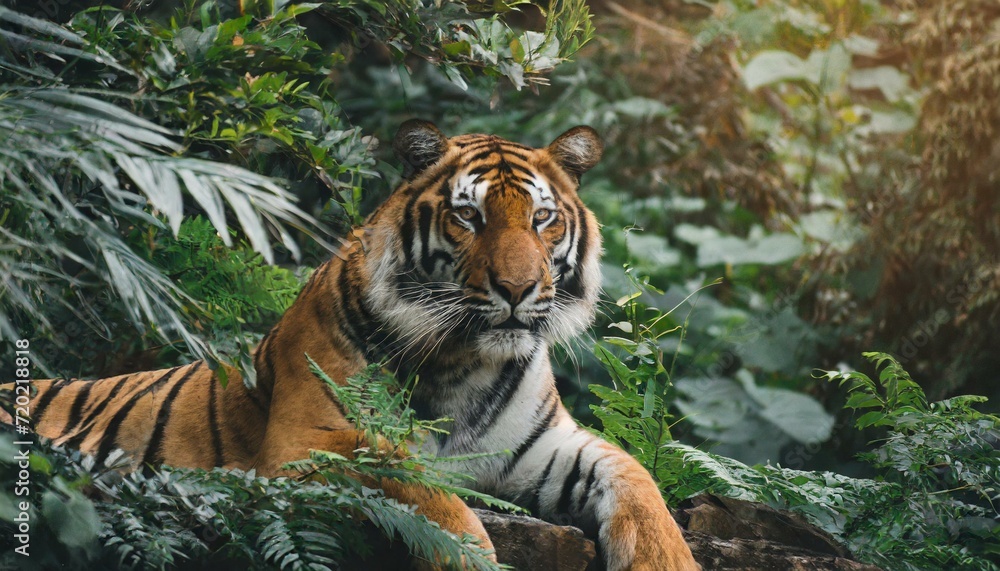 Fototapeta premium tiger in the wild